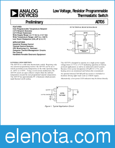 Analog Devices ADT05 datasheet