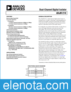 Analog Devices ADuM1210 datasheet