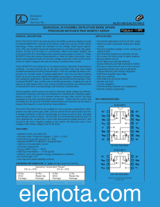 Advanced Linear Devices ALD114813 datasheet