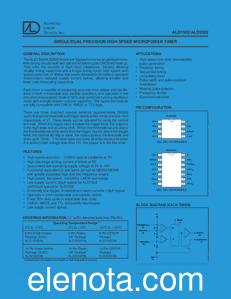 Advanced Linear Devices ALD1502 datasheet