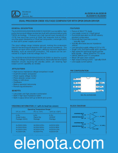 Advanced Linear Devices ALD2301A datasheet