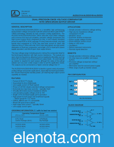 Advanced Linear Devices ALD2331A datasheet