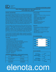 Advanced Linear Devices ALD2332A datasheet