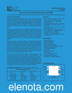 Advanced Linear Devices ALD2704A datasheet