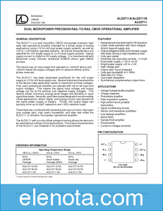 Advanced Linear Devices ALD2711A datasheet