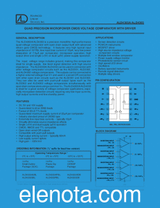 Advanced Linear Devices ALD4303A datasheet