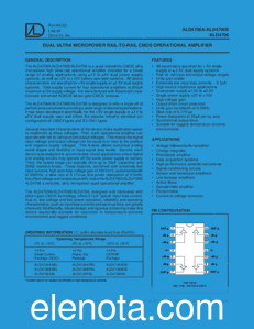 Advanced Linear Devices ALD4706A datasheet