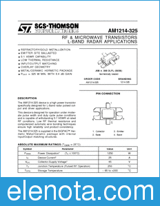 STMicroelectronics AM1214-325 datasheet
