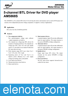 AMtek AM5868S datasheet