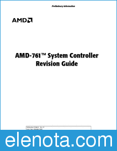 AMD AMD-761 datasheet