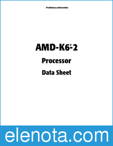 AMD AMD-K6-2 datasheet