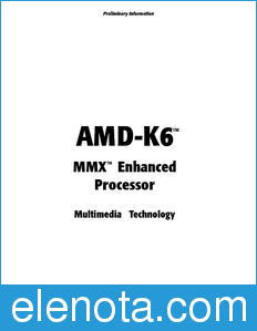AMD AMD-K6 datasheet