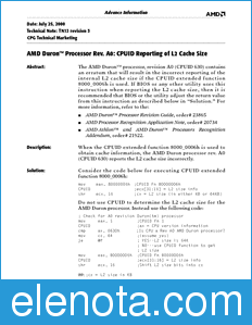AMD AMD datasheet