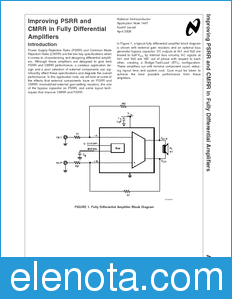 National Semiconductor AN-1447 datasheet