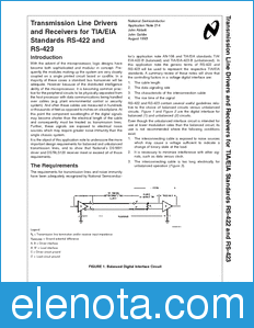 National Semiconductor AN-214 datasheet