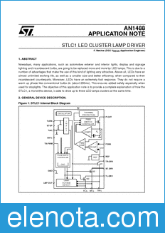 STMicroelectronics AN1488 datasheet