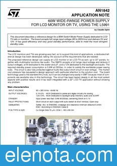 STMicroelectronics AN1842 datasheet