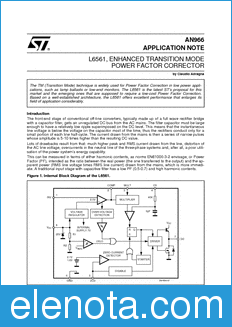 STMicroelectronics AN966 datasheet