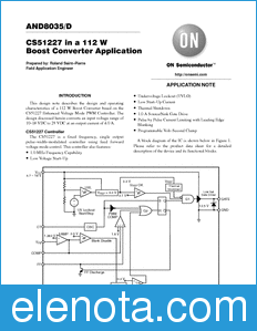 ON Semiconductor AND8035 datasheet