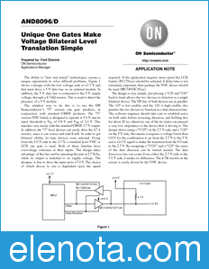 ON Semiconductor AND8096 datasheet