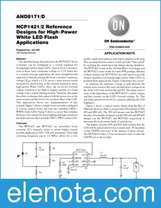 ON Semiconductor AND8171 datasheet