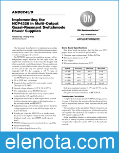 ON Semiconductor AND8243 datasheet