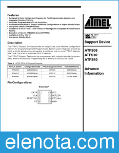 Atmel ATFS05 datasheet