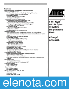 Atmel ATmega8 datasheet