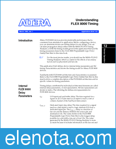 Altera Application Brief datasheet