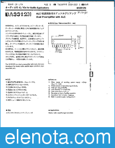 Rohm BA3312N datasheet