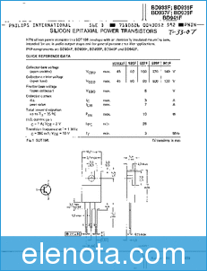 NXP Semiconductors BD939F datasheet