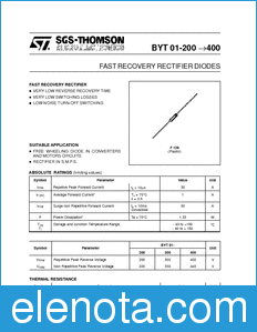 SGS-THOMSON BYT 01-200