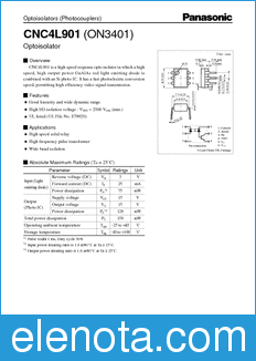 Panasonic CNC4L901 datasheet