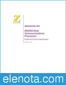 Zilog Communications datasheet