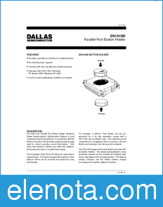 Maxim DS1410D datasheet