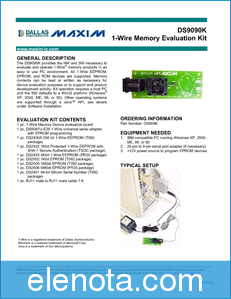 MAXIM - Dallas Semiconductor DS9090K datasheet