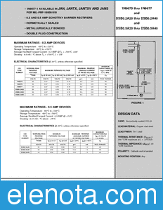 Microsemi DSB0.2A40 datasheet