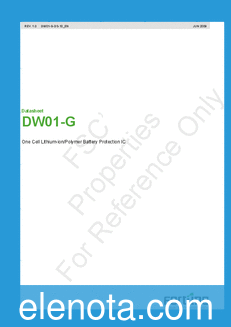 Fortune DW01-G datasheet