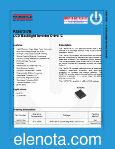 Fairchild  Semiconductor FAN7317B datasheet