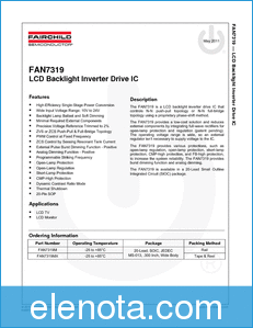 Fairchild  Semiconductor FAN7319 datasheet