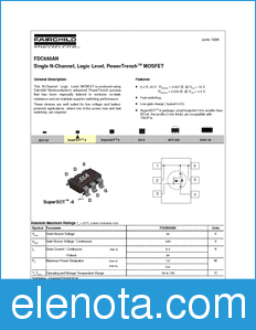 Fairchild FDC655AN datasheet