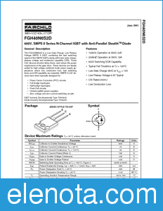 Fairchild FGH40N6S2D datasheet