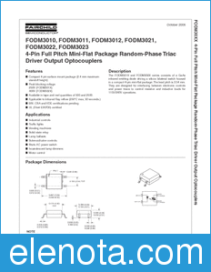 Fairchild FODM3023 datasheet