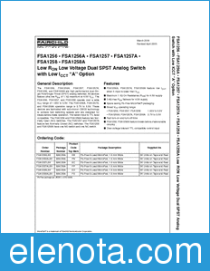 Fairchild FSA1256 datasheet