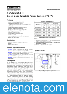Fairchild FSCM0565R datasheet