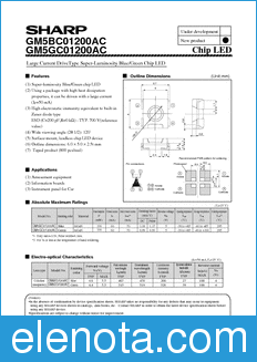 Sharp GM5BC01200AC datasheet