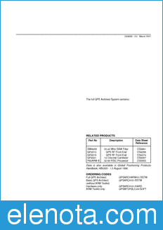 Zarlink Semiconductor GP2010 datasheet