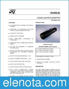 STMicroelectronics GS-CHARLIE datasheet