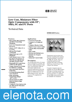 Hewlett Packard HFBR-0400 datasheet