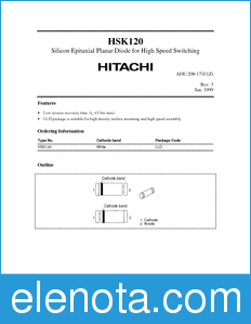 Hitachi HSK120 datasheet